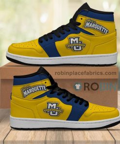 Marquette Golden Eagles Sneakers Boots – NCAA Air Jordan 1 Marquette Golden Eagles Sneakers Boots – NCAA Air Jordan 1