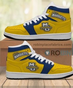 Marquette Golden Eagles Sneakers Boots – NCAA Air Jordan 1 Marquette Golden Eagles Sneakers Boots – NCAA Air Jordan 1