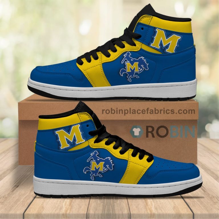 McNeese State Cowboys Sneakers Boots – NCAA Air Jordan 1