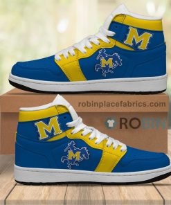 McNeese State Cowboys Sneakers Boots – NCAA Air Jordan 1 McNeese State Cowboys Sneakers Boots – NCAA Air Jordan 1