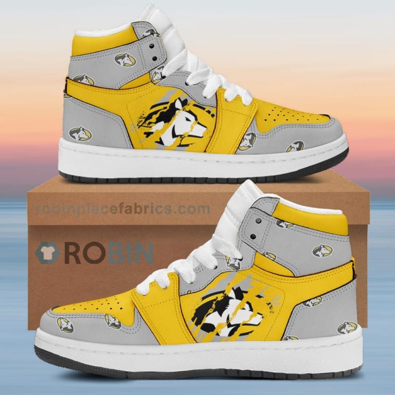 Michigan Tech Huskies Air Sneakers 1 – Scrath Style NCAA AJ1 Sneakers