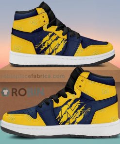 Michigan Wolverines Air Sneakers 1 – Scrath Style NCAA AJ1 Sneakers Michigan Wolverines Air Sneakers 1 – Scrath Style NCAA AJ1 Sneakers