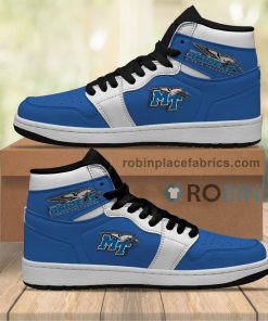 Middle Tennessee Blue Raiders Sneakers Boots – NCAA Air Jordan 1 Middle Tennessee Blue Raiders Sneakers Boots – NCAA Air Jordan 1