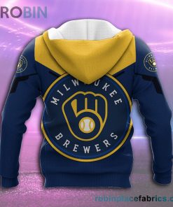 Milwaukee Brewers All Over Print 3D Hoodie Drinking Style – MLB