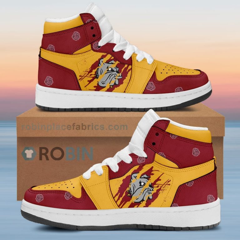 Minnesota-Duluth Bulldogs Air Sneakers 1 – Scrath Style NCAA AJ1 Sneakers