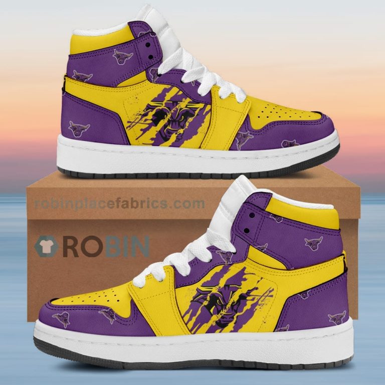 Minnesota State Mavericks Air Sneakers 1 – Scrath Style NCAA AJ1 Sneakers