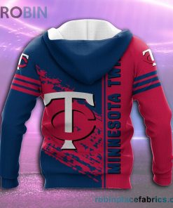 minnesota twins all over print 3d hoodie quarter style mlb 85 OoD6G