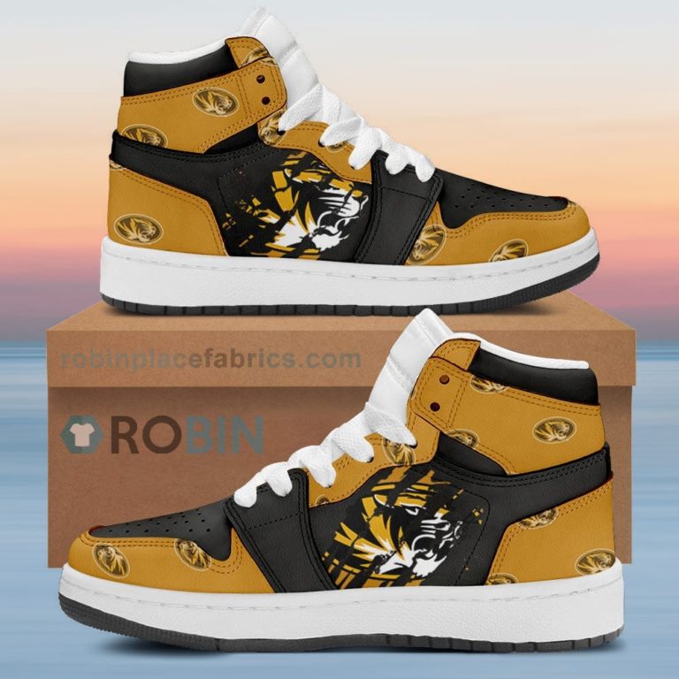Missouri Tigers Air Sneakers 1 – Scrath Style NCAA AJ1 Sneakers