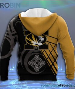 missouri tigers all over print 3d hoodie pattern celtic ncaa 117 c66ze