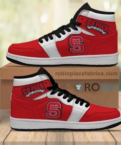 NC State Wolfpack Sneakers Boots – NCAA Air Jordan 1 NC State Wolfpack Sneakers Boots – NCAA Air Jordan 1