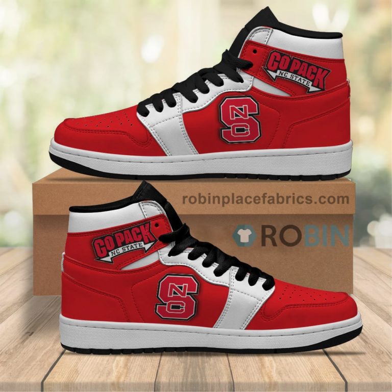 NC State Wolfpack Sneakers Boots – NCAA Air Jordan 1
