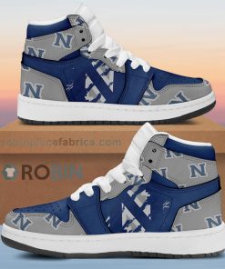 Nevada Wolf Pack Air Sneakers 1 – Scrath Style NCAA AJ1 Sneakers