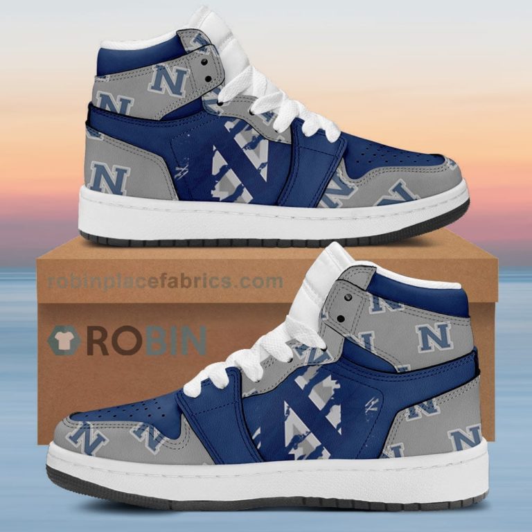 Nevada Wolf Pack Air Sneakers 1 – Scrath Style NCAA AJ1 Sneakers