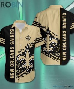 New Orleans Saints – NFL Short Sleeve Button Down Hawaiian Shirt