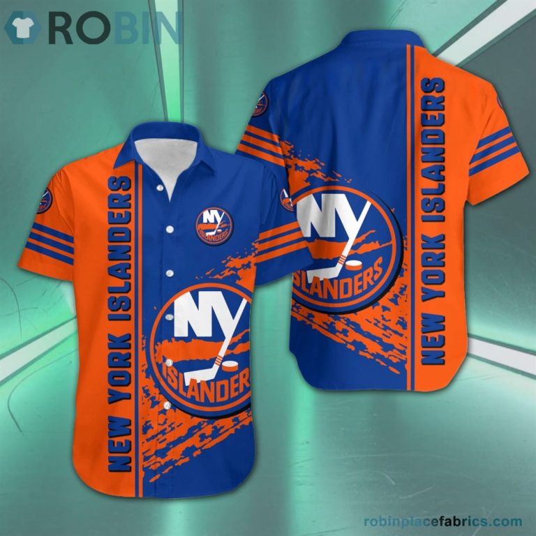 New York Islanders – NHL Short Sleeve Button Down Hawaiian Shirt