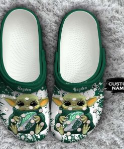 New York Jets Baby Yoda Crocs Clog Shoes