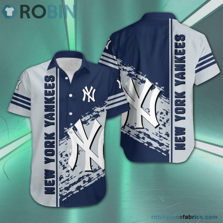 New York Yankees – MLB Short Sleeve Button Down Hawaiian Shirt