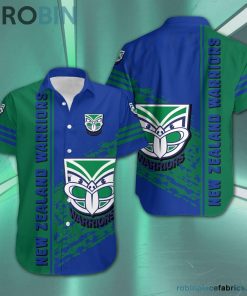 New Zealand Warriors – NRL Short Sleeve Button Down Hawaiian Shirt