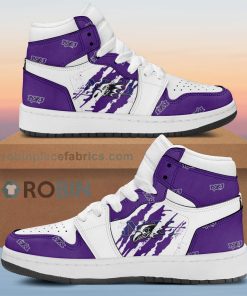Niagara Purple Eagles Air Sneakers 1 – Scrath Style NCAA AJ1 Sneakers