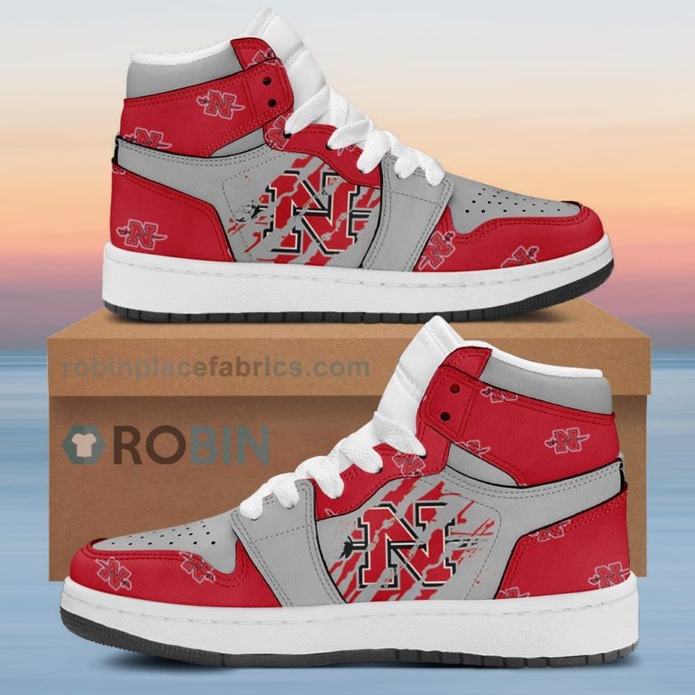 Nicholls Colonels Air Sneakers 1 – Scrath Style NCAA AJ1 Sneakers