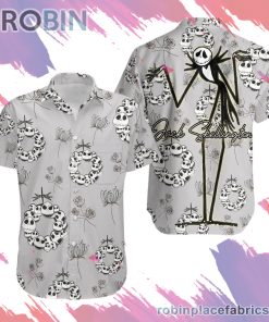 Nightmare Before Christmas – Jack And Sally Hawaiian Shirt, Casual Short Sleeve Shirt Nightmare Before Christmas – Jack And Sally Hawaiian Shirt, Casual Short Sleeve Shirt