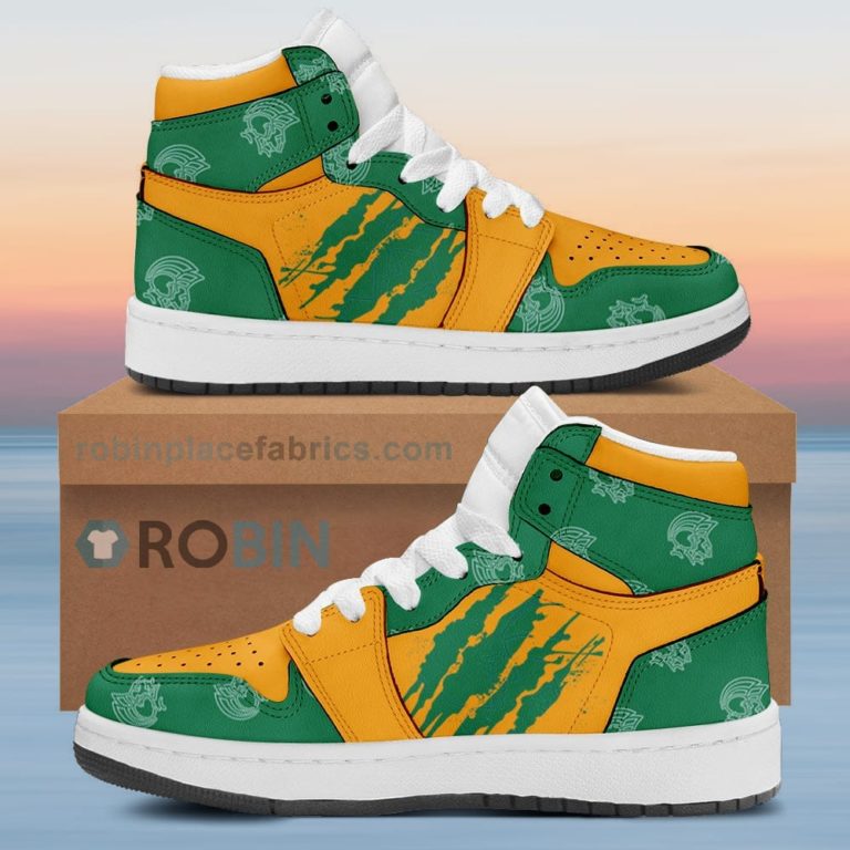 Norfolk State Spartans Air Sneakers 1 – Scrath Style NCAA AJ1 Sneakers