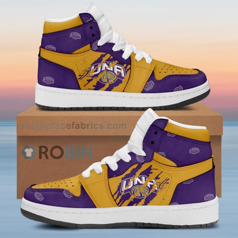 North Alabama Lions Air Sneakers 1 – Scrath Style NCAA AJ1 Sneakers