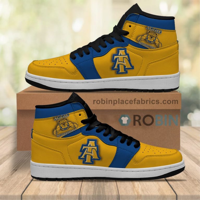 North Carolina A_T Aggies Sneakers Boots – NCAA Air Jordan 1