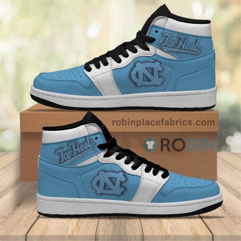 North Carolina Tar Heels Sneakers Boots – NCAA Air Jordan 1