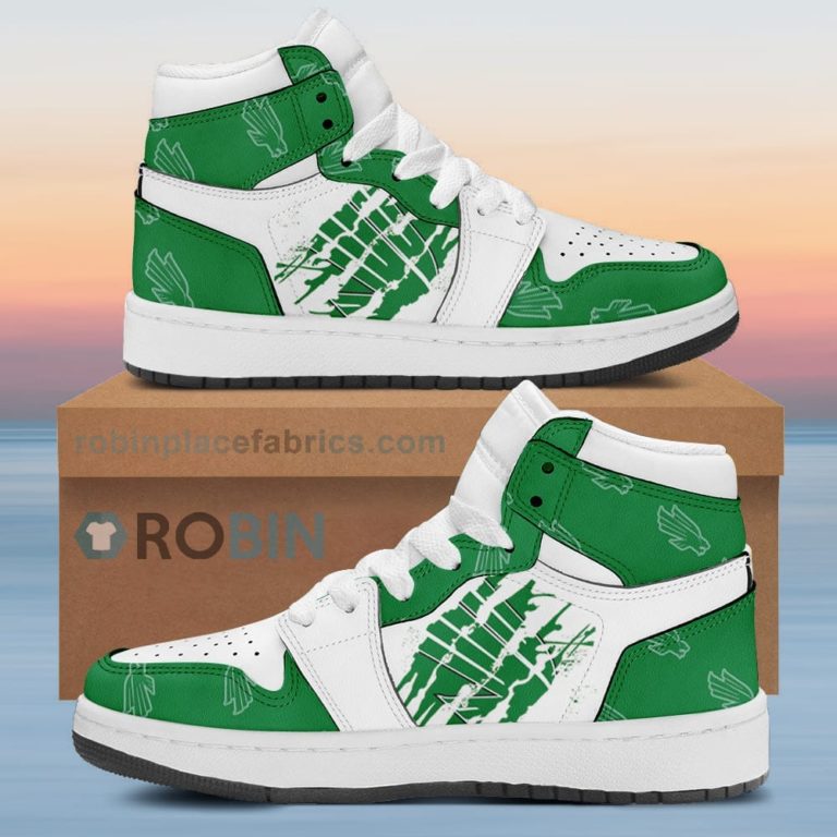 North Texas Mean Green Air Sneakers 1 – Scrath Style NCAA AJ1 Sneakers