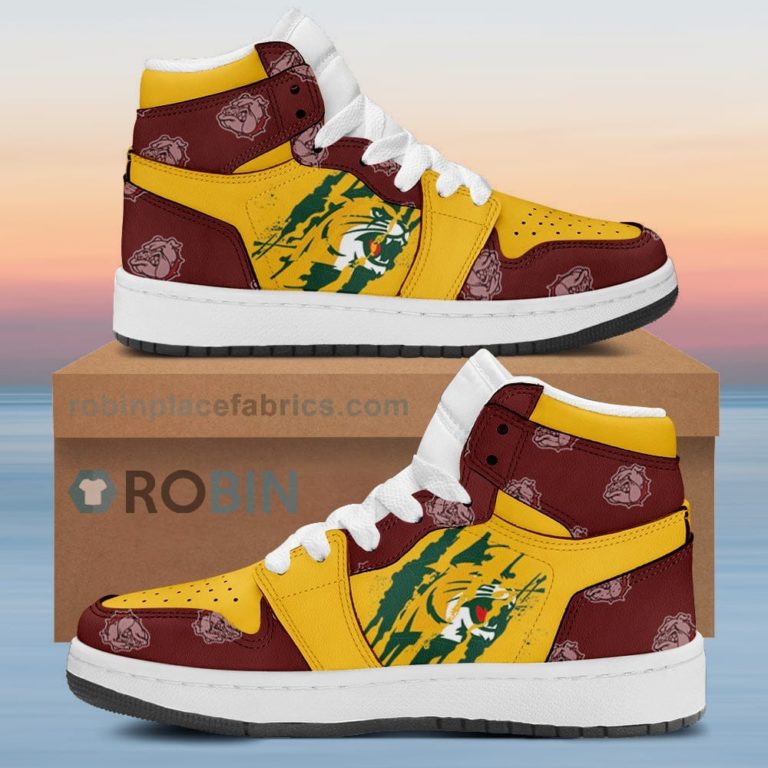 Northern Michigan Wildcats Air Sneakers 1 – Scrath Style NCAA AJ1 Sneakers