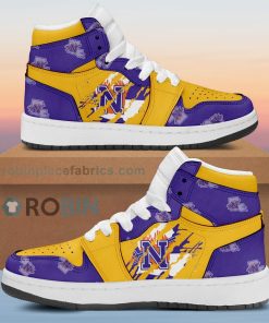 Northwestern State Demons Air Sneakers 1 – Scrath Style NCAA AJ1 Sneakers