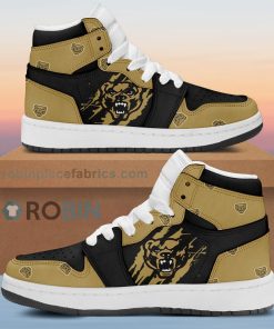 Oakland Golden Grizzlies Air Sneakers 1 – Scrath Style NCAA AJ1 Sneakers