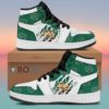 ohio bobcats air sneakers 1 scrath style ncaa aj1 sneakers 536 xOwq9