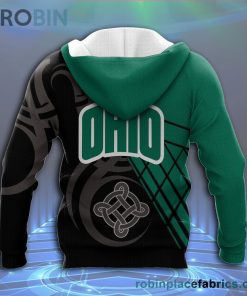 ohio bobcats all over print 3d hoodie pattern celtic ncaa 114 sImXu