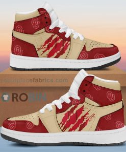 Oklahoma Sooners Air Sneakers 1 – Scrath Style NCAA AJ1 Sneakers Oklahoma Sooners Air Sneakers 1 – Scrath Style NCAA AJ1 Sneakers
