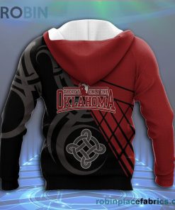 oklahoma sooners all over print 3d hoodie pattern celtic ncaa 113 Wu1jf