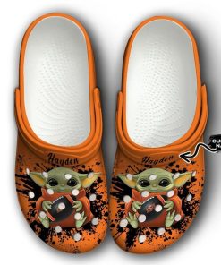 Oklahoma State Cowboys Baby Yoda Crocs Clog Shoes