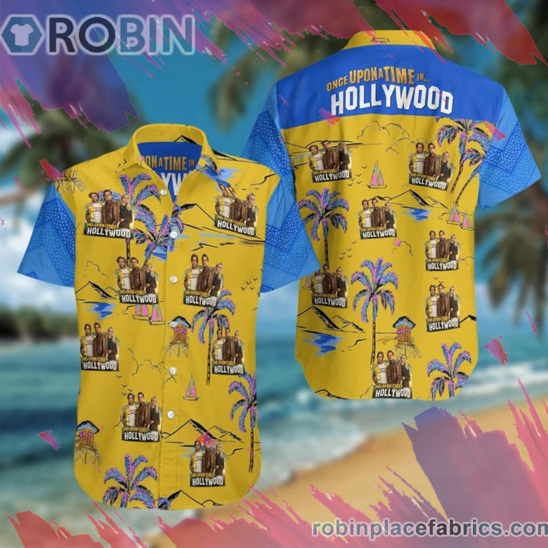 Once Upon A Time In Hollywood Hawaiian Shirt, Casual Short Sleeve Shirt