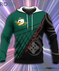 Oregon Ducks All Over Print 3D Hoodie Pattern Celtic – NCAA