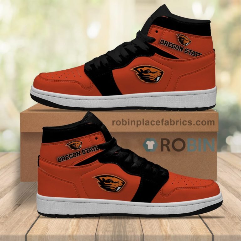 Oregon State Beavers Sneakers Boots – NCAA Air Jordan 1