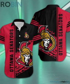 Ottawa Senators – NHL Short Sleeve Button Down Hawaiian Shirt Ottawa Senators – NHL Short Sleeve Button Down Hawaiian Shirt