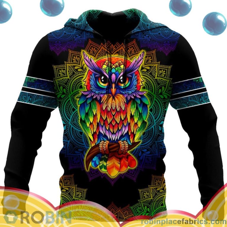 Owl All Over Print – AOP Shirt