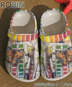 Painting Color Palette RBPL22 Crocs Crocband Clog 3D Crocs Print Full