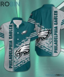Philadelphia Eagles – NFL Short Sleeve Button Down Hawaiian Shirt