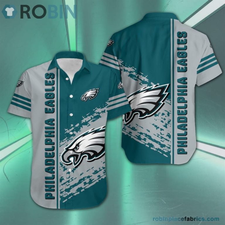 Philadelphia Eagles – NFL Short Sleeve Button Down Hawaiian Shirt