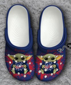 Philadelphia Phillies Baby Yoda Crocs Clog Shoes