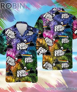 Pink Floyd Legend Band Hawaiian Shirt, Casual Short Sleeve Shirt