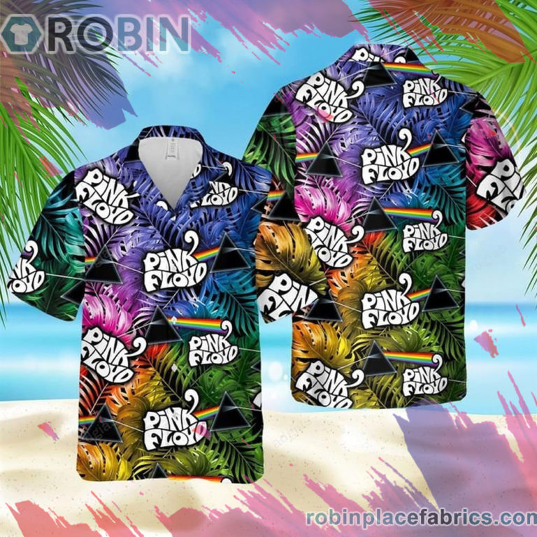 Pink Floyd Legend Band Hawaiian Shirt, Casual Short Sleeve Shirt