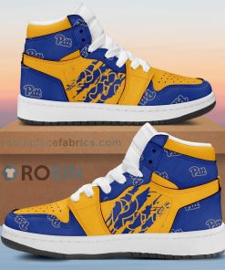 Pittsburgh Panthers Air Sneakers 1 – Scrath Style NCAA AJ1 Sneakers